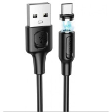 Кабель USB Borofone BX41 Amiable зарядний кабель для USB-C, 1 м, струм до 2.4A