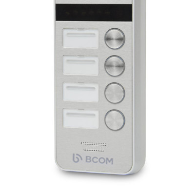 Видеопанель BCOM BT-404HD Silver на 4 абонента Видеопанель BCOM BT-404HD Silver на 4 абонента
