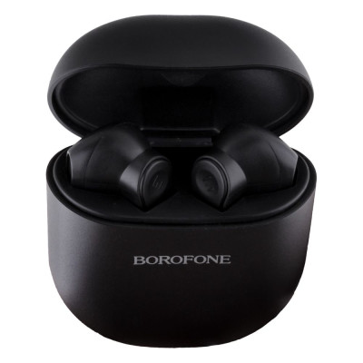 Беспроводные наушники Borofone BE49 Serenity TWS Type C Bluetooth 5.0 300 mah Black Беспроводные наушники Borofone BE49 Serenity TWS Type C Bluetooth 5.0 300 mah Black