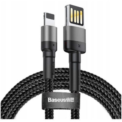 Кабель для заряджання Baseus Cafule Cable (Special Edition) USB Lightning 2.4A Black
