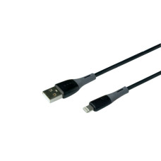 Кабель Ridea RC-M133 Spring 12W USB - Lightning 2.4A 1 m Black