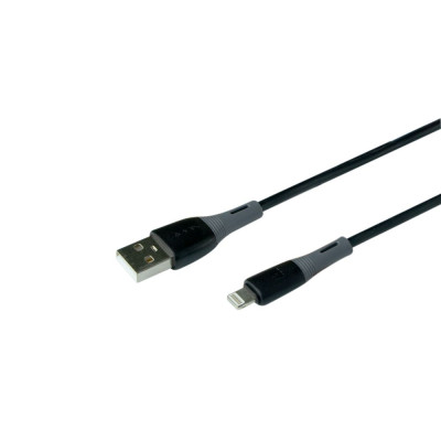 Кабель Ridea RC-M133 Spring 12W USB - Lightning 2.4A 1 m Black