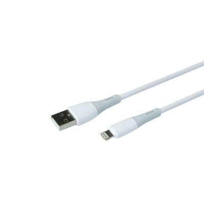 Кабель Ridea RC-M133 Spring 12W USB - Lightning 2.4A 1 m White