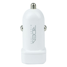Автомобильное зарядное устройство Ridea RCC-21312 Grand 12W USB и Lightning 2.4A White