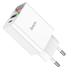 Швидкий зарядний пристрій Hoco C100A Type C PD 20W та USB 18W