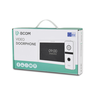 Комплект видеодомофона BCOM BD-480M Black Kit: видеодомофон 4 Комплект видеодомофона BCOM BD-480M Black Kit: видеодомофон 4