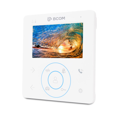 Комплект видеодомофона BCOM BD-480M White Kit: видеодомофон 4 Комплект видеодомофона BCOM BD-480M White Kit: видеодомофон 4