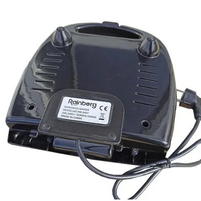 Контактный гриль электрический Rainberg RB-5407 с керамическим покрытием 2200W (2_009924) Контактный гриль электрический Rainberg RB-5407 с керамическим покрытием 2200W (2_009924)