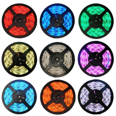 Светодиодная лента RIAS 5050 LED RGB в бухте 4.5м разноцветная (4_00327) Светодиодная лента RIAS 5050 LED RGB в бухте 4.5м разноцветная (4_00327)