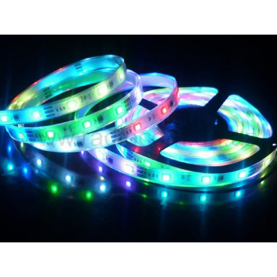 Светодиодная лента RIAS 5050 LED RGB в бухте 4.5м разноцветная (4_00327) Светодиодная лента RIAS 5050 LED RGB в бухте 4.5м разноцветная (4_00327)