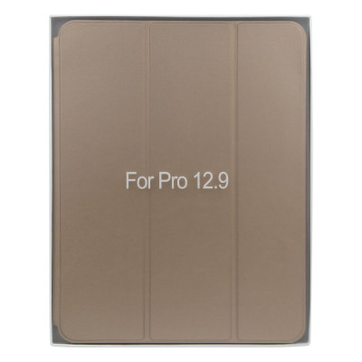 Стильный чехол без логотипа Smart Case iPad Pro 12.9 5-го поколения A2378/ A2461/ A2379 Gold Стильный чехол без логотипа Smart Case iPad Pro 12.9 5-го поколения A2378/ A2461/ A2379 Gold