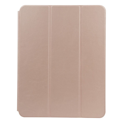 Стильный чехол без логотипа Smart Case iPad Pro 12.9 5-го поколения A2378/ A2461/ A2379 Rose Gold