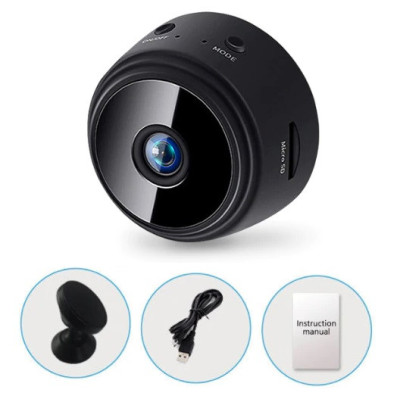 Видеокамера RIAS A9 Mini WiFi Black (3_02273) Видеокамера RIAS A9 Mini WiFi Black (3_02273)