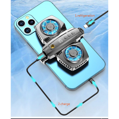 Универсальный полупроводниковый радиатор-вентилятор для смартфона Union PUBG Mobile K4 Silver Универсальный полупроводниковый радиатор-вентилятор для смартфона Union PUBG Mobile K4 Silver