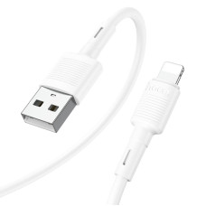 Кабель Hoco X83 USB - Lightning PVC 2.4A USB на Apple 1.0 м/3.28ft White