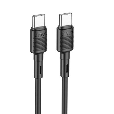 Кабель синхронизации Hoco X83 Type-C - Type-C 60W 1 м Black (3_02117)