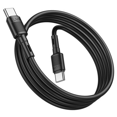 Кабель синхронізації Hoco X83 Type-C - Type-C 60W 1 м Black (3_02117)