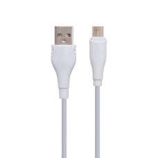 Кабель Borofone BX18 Micro-USB 1 m White