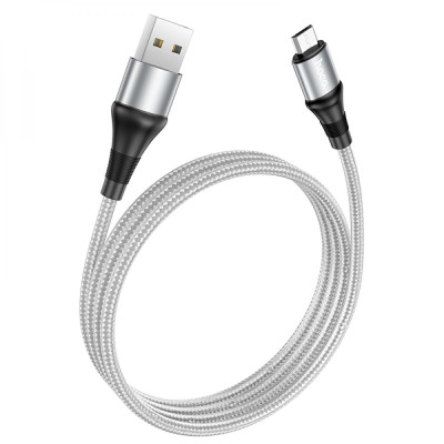 Кабель Hoco X50 Excellent USB на Micro-USB 1 m 2.4A Grey