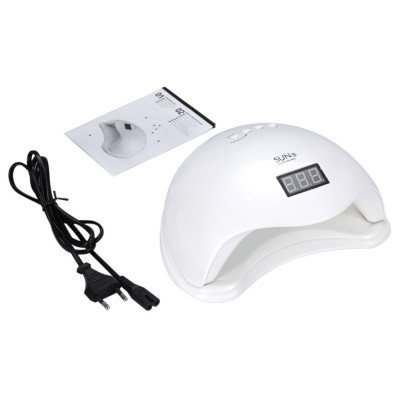 Лампа для манікюру Sun 5 ультрафіолетова LED 48W White (3_01292) Лампа для манікюру Sun 5 ультрафіолетова LED 48W White (3_01292)