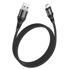 Кабель для зарядки и передачи данных Hoco X50 Excellent USB на Micro-USB 1 m 2.4A Black