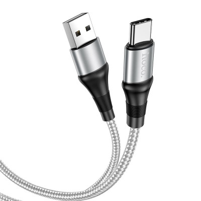 Кабель Hoco X50 Excellent USB на Type-C 1 m 3.0A Grey
