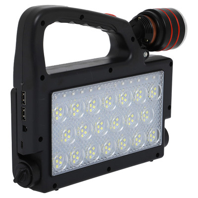 Ліхтар-прожектор X-BALOG XG-152-SMD 18.5х22.5 см Чорний (59577053) Ліхтар-прожектор X-BALOG XG-152-SMD 18.5х22.5 см Чорний (59577053)