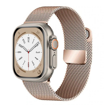 Умные часы IWO Ultra series 8 Silver/Gold + Orange Ocean (IW000US8SGOO)