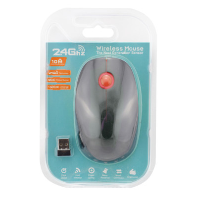 Миша бездротова оптична RIAS G217 Black/Red (3_00703) Миша бездротова оптична RIAS G217 Black/Red (3_00703)