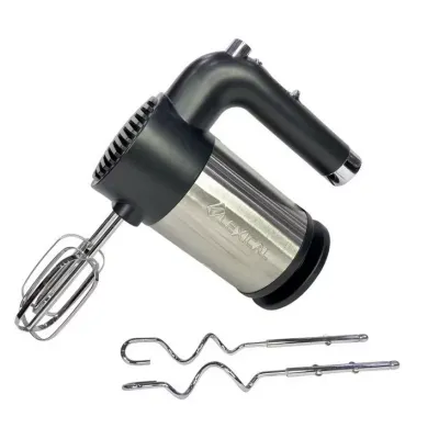 Міксер ручний Lexical LMX-1706 на 5 швидкостей 300W Silver-Black (3_01518)