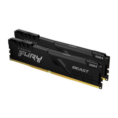 Модуль пам'яті DDR4 2x32GB/3200 Kingston Fury Beast Black (KF432C16BBK2/64) Модуль пам'яті DDR4 2x32GB/3200 Kingston Fury Beast Black (KF432C16BBK2/64)