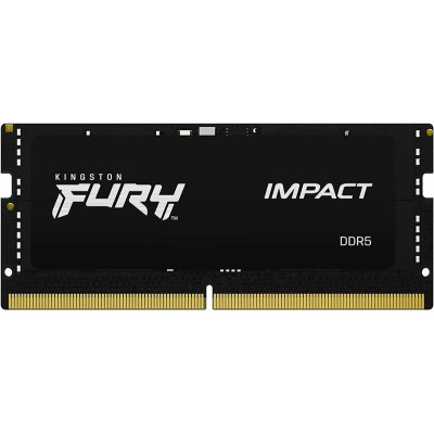 Модуль пам'яті SO-DIMM 16GB/4800 DDR5 Kingston Fury Impact (KF548S38IB-16)
