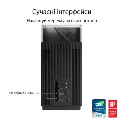 Wi-Fi Mesh система Asus ZenWiFi Pro ET12 (2-PK) Wi-Fi Mesh система Asus ZenWiFi Pro ET12 (2-PK)