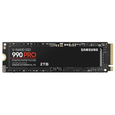 Накопитель SSD 2ТB Samsung 990 PRO M.2 2280 PCIe 4.0 x4 NVMe V-NAND MLC (MZ-V9P2T0BW) Накопитель SSD 2ТB Samsung 990 PRO M.2 2280 PCIe 4.0 x4 NVMe V-NAND MLC (MZ-V9P2T0BW)