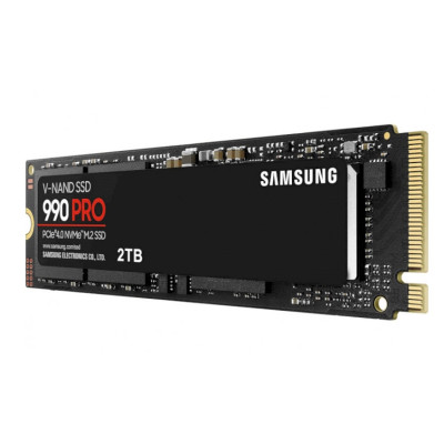Накопитель SSD 2ТB Samsung 990 PRO M.2 2280 PCIe 4.0 x4 NVMe V-NAND MLC (MZ-V9P2T0BW) Накопитель SSD 2ТB Samsung 990 PRO M.2 2280 PCIe 4.0 x4 NVMe V-NAND MLC (MZ-V9P2T0BW)