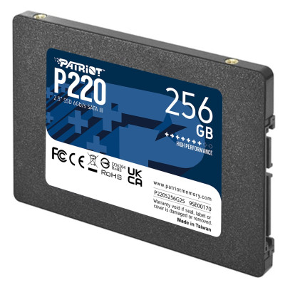 Накопитель SSD 256GB Patriot P220 2.5 Накопитель SSD 256GB Patriot P220 2.5
