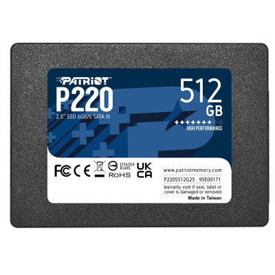 Накопитель SSD 512GB Patriot P220 2.5