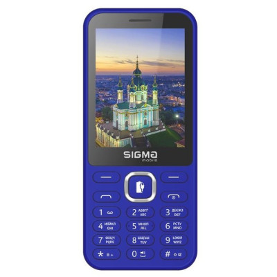 Мобильный телефон Sigma mobile X-style 31 Power Type-C Dual Sim Blue Мобильный телефон Sigma mobile X-style 31 Power Type-C Dual Sim Blue