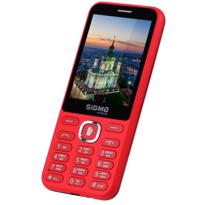 Мобильный телефон Sigma mobile X-style 31 Power Type-C Dual Sim Red Мобильный телефон Sigma mobile X-style 31 Power Type-C Dual Sim Red