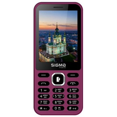 Мобильный телефон Sigma mobile X-style 31 Power Type-C Dual Sim Purple Мобильный телефон Sigma mobile X-style 31 Power Type-C Dual Sim Purple