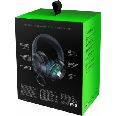 Гарнітура Razer Kraken V3 X USB Black (RZ04-03750300-R3M1) Гарнітура Razer Kraken V3 X USB Black (RZ04-03750300-R3M1)