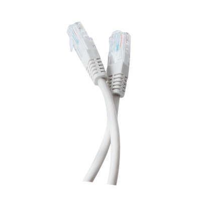 Патч-корд литой Tecro UTP-RJ45-0200 RJ45 Cat.5e 2м серый