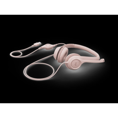 Гарнітура Logitech H390 USB Rose (981-001281) Гарнітура Logitech H390 USB Rose (981-001281)