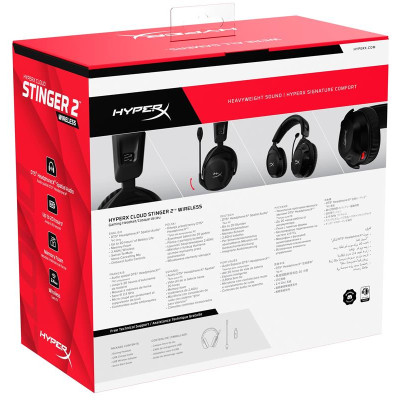 Гарнитура HyperX Cloud Stinger 2 USB/WL Black (676A2AA) Гарнитура HyperX Cloud Stinger 2 USB/WL Black (676A2AA)