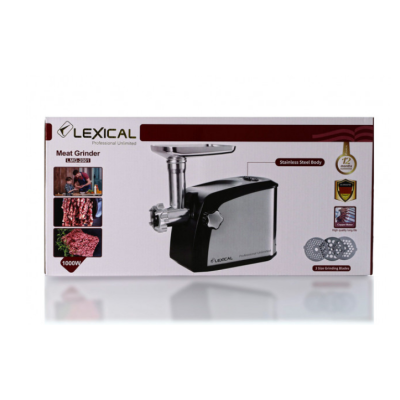 Электрическая мясорубка Lexical LMG-2001 с функцией реверс 1000W Black-Gray (3_01531) Электрическая мясорубка Lexical LMG-2001 с функцией реверс 1000W Black-Gray (3_01531)