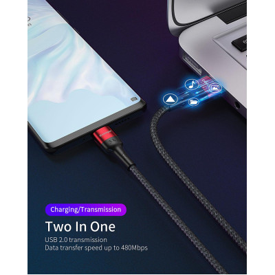 Зарядный кабель Super Quick Charge ESSAGER 5A Type-C 1метр Зарядный кабель Super Quick Charge ESSAGER 5A Type-C 1метр