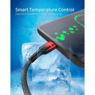 Зарядный кабель Super Quick Charge ESSAGER 5A Type-C 1метр Зарядный кабель Super Quick Charge ESSAGER 5A Type-C 1метр