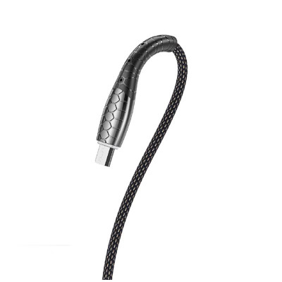 Зарядный кабель с подсветкой Zinc cobra FONENG Micro-USB