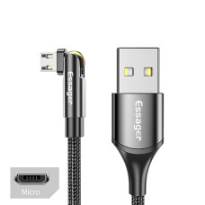 Зарядный кабель ESSAGER USB с вращающимся коннектором Micro USB 3A 1метр