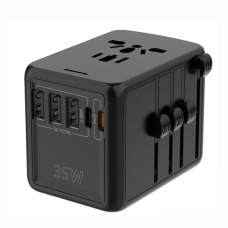 Універсальний адаптер Otravel для подорожей чорний 30W SL-207